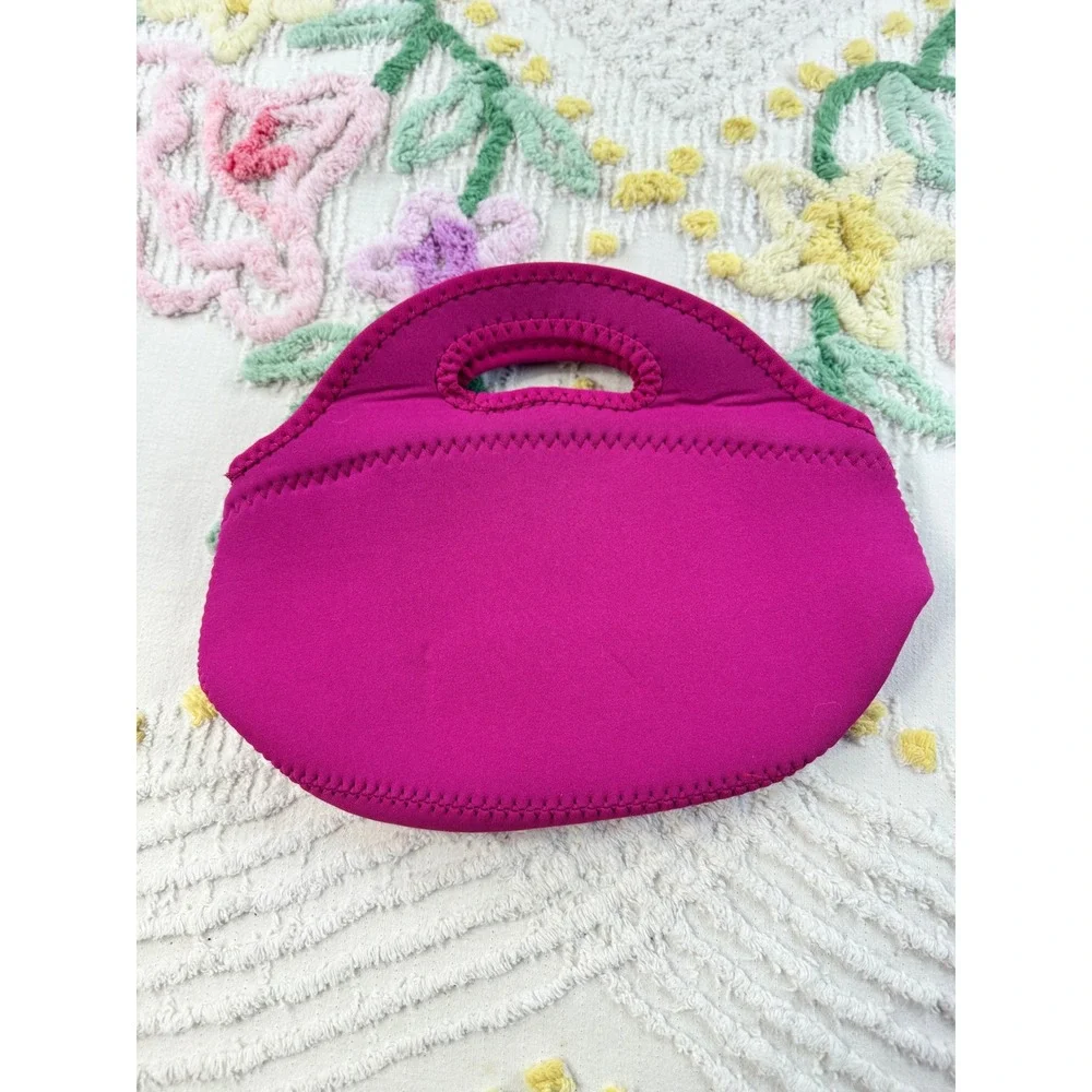 BYO by Built Rambler Lunch Bag Magenta Pink Neoprene Insulated Tote B-LB35-LOL